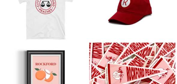 From t-shirts to prints there's plenty of A League of Their Own merch you can get.