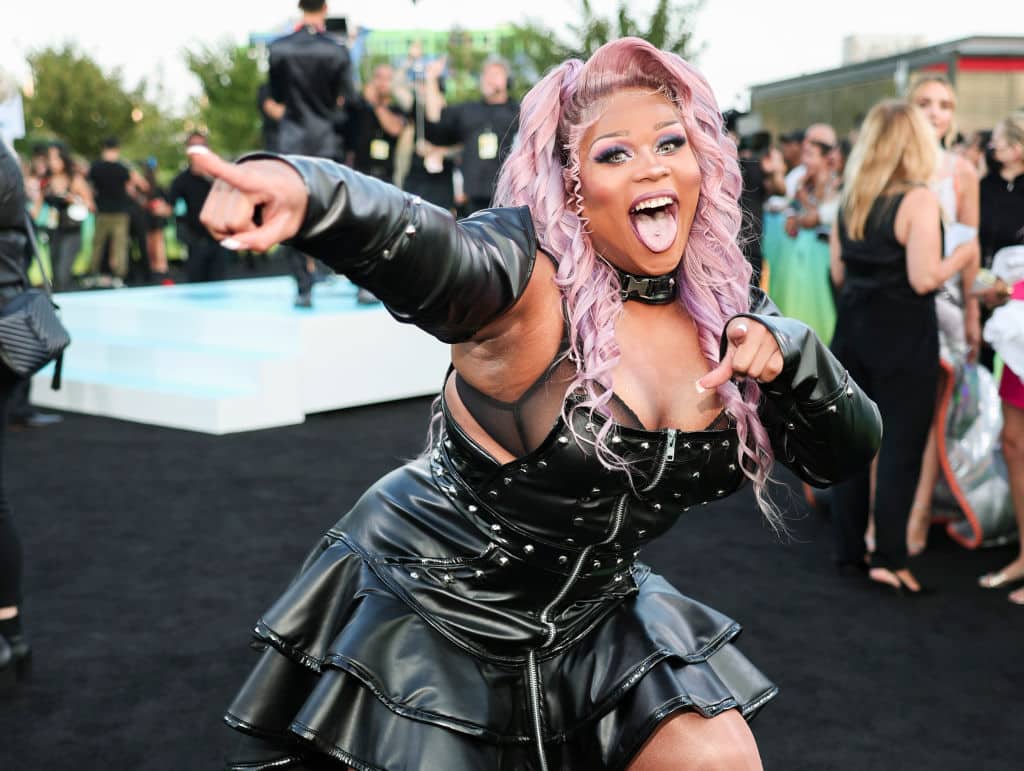 Peppermint at the 2022 MTV Video Music Awards held at Prudential Center on August 28, 2022 in Newark, New Jersey. 
