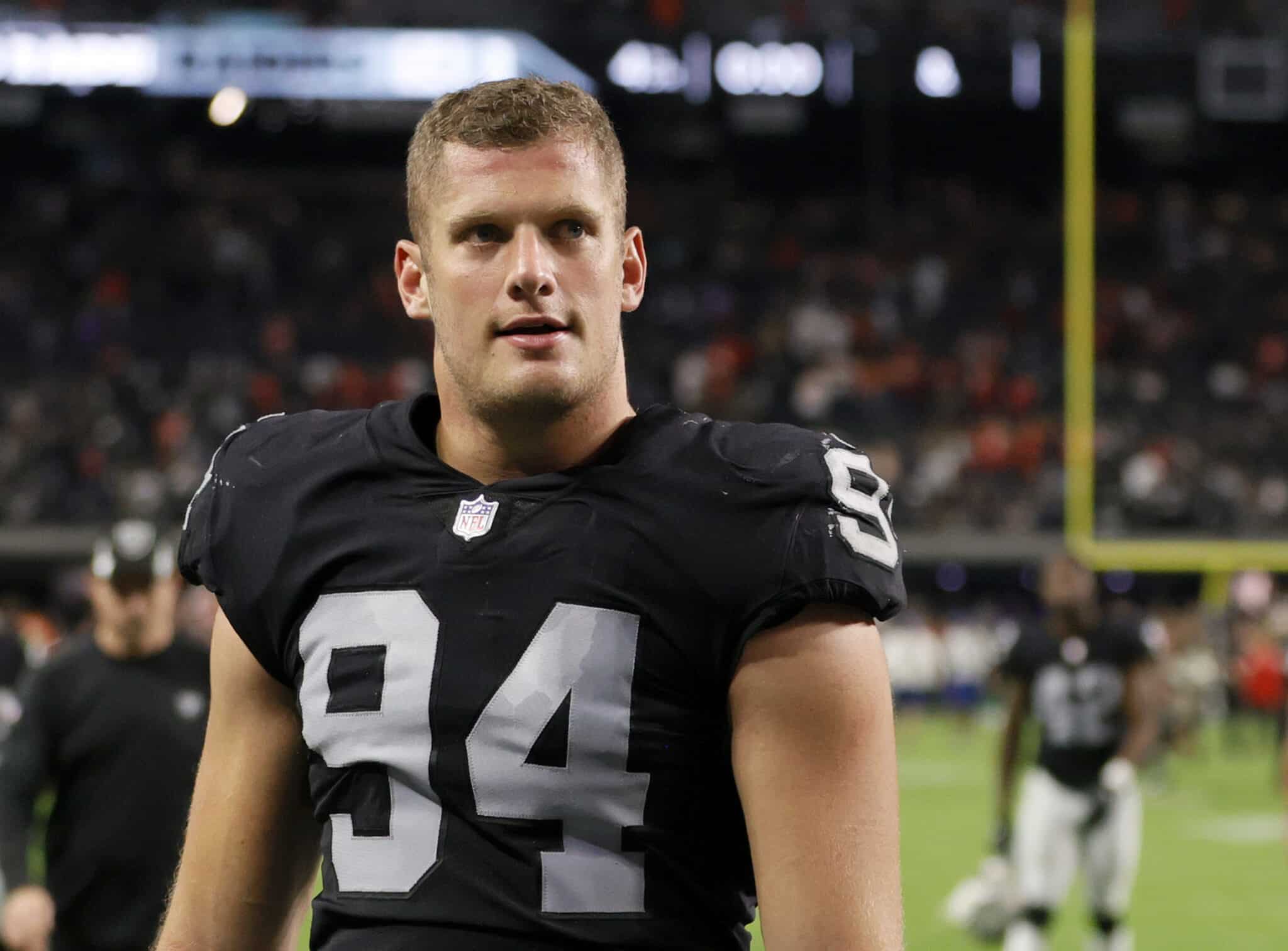 Purchase Carl Nassib Raiders' jerseys here - Silver And Black Pride