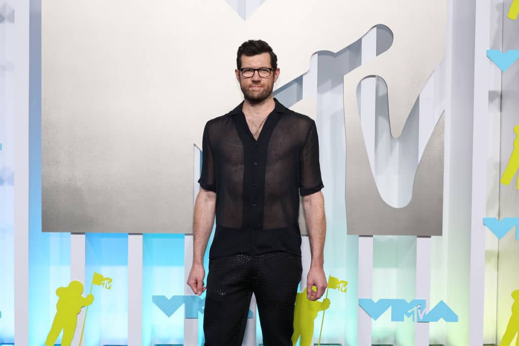 Billy Eichner attends the 2022 MTV VMAs at Prudential Center on August 28, 2022 in Newark, New Jersey.