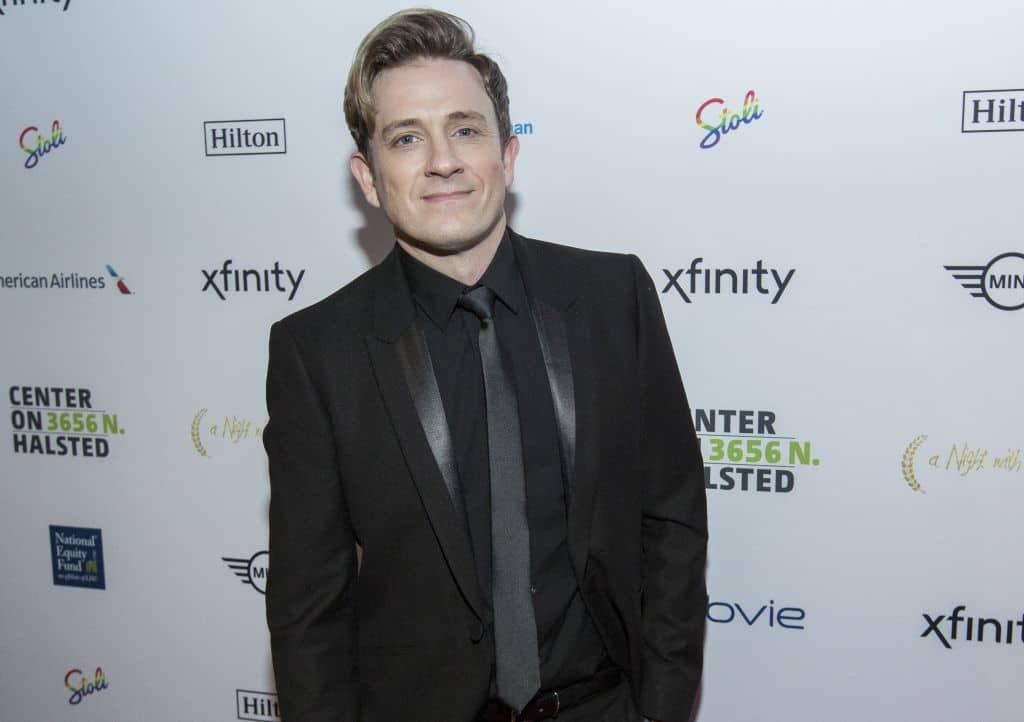 Tom Lenk during the Night with Oscar, a benefit for the Center on Halsted, at Park West on March 4, 2018. 