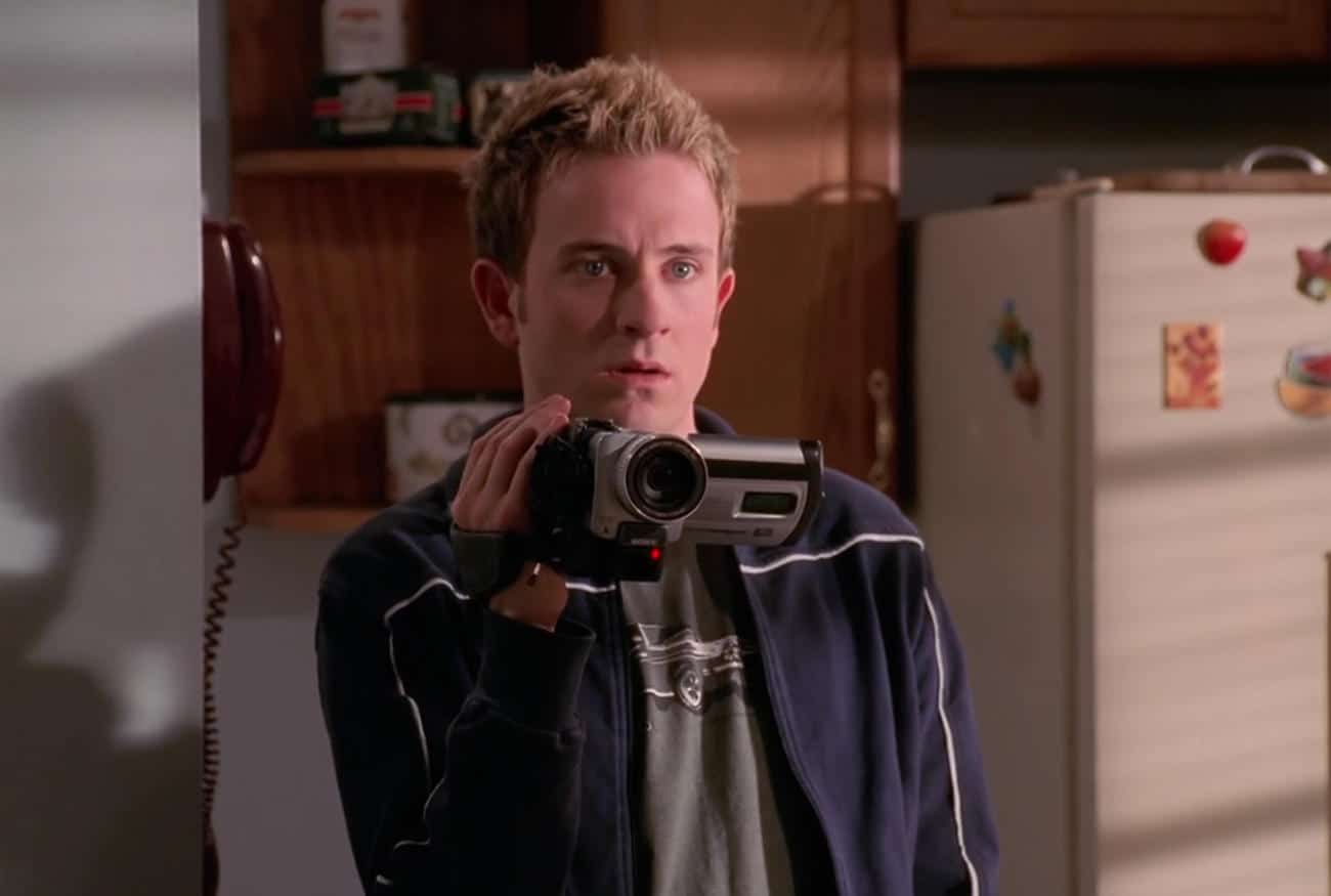 Tom Lenk as Andrew in Buffy.