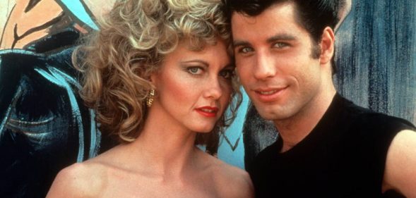 Olivia Newton John And John Travolta In 'Grease'