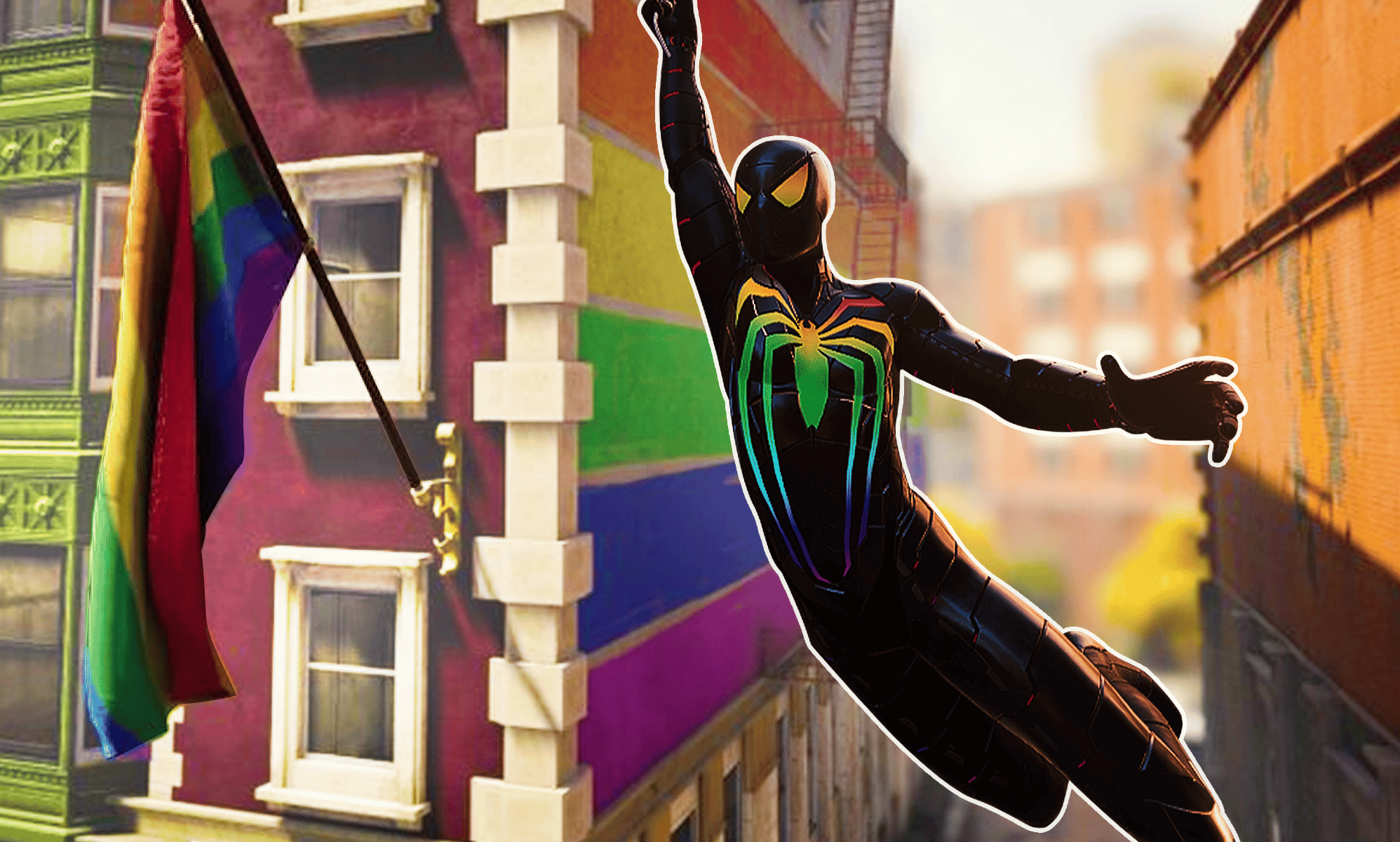 Spider-Man mod that replaced pride flags now removed by major