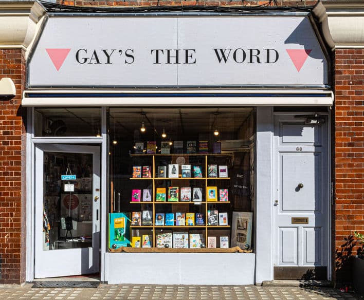 Gay's the Word bookshop 
