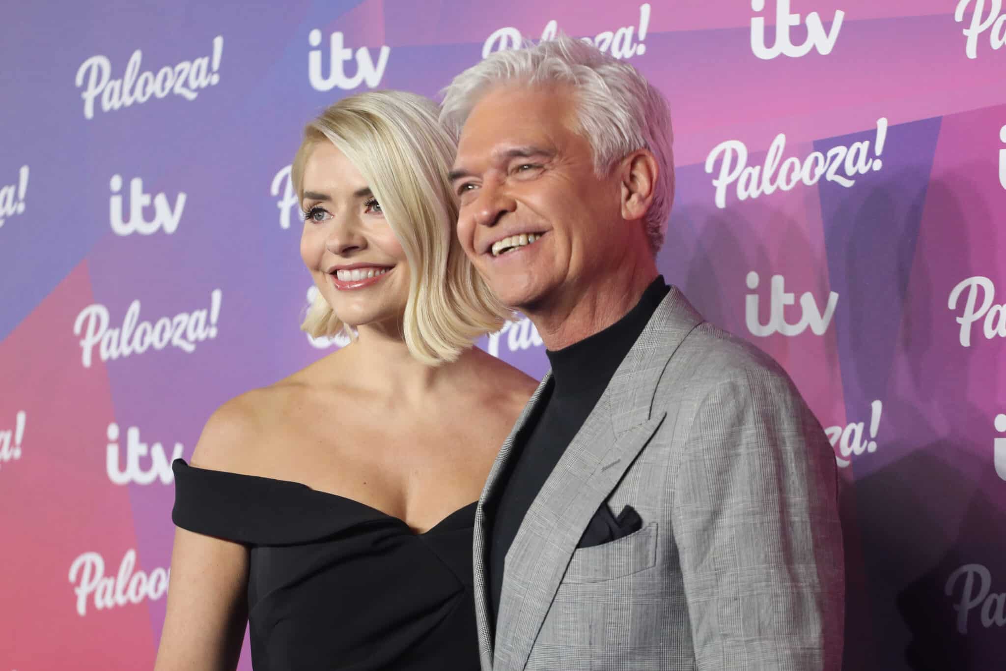 Phillip Schofield And Holly Willoughby Deny Jumping Queen Queue