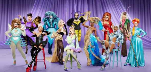 The cast of Drag Race UK season 4