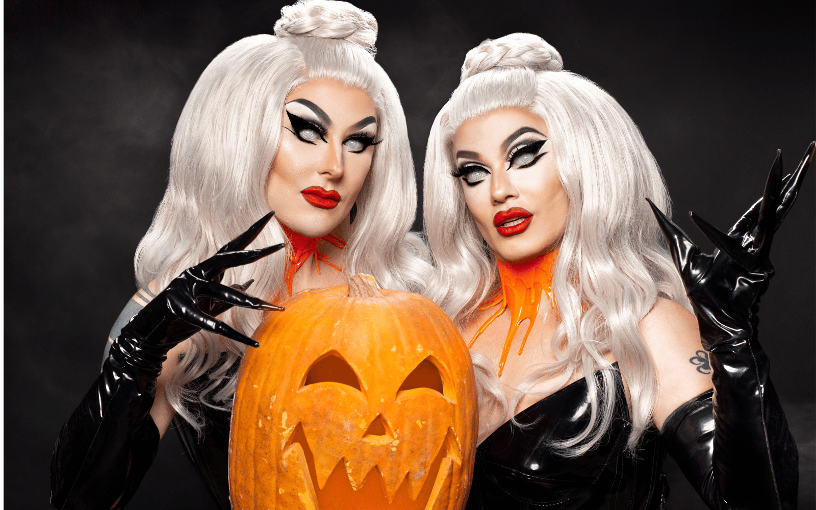 A Dragula photoshoot with the Boulet Brothers