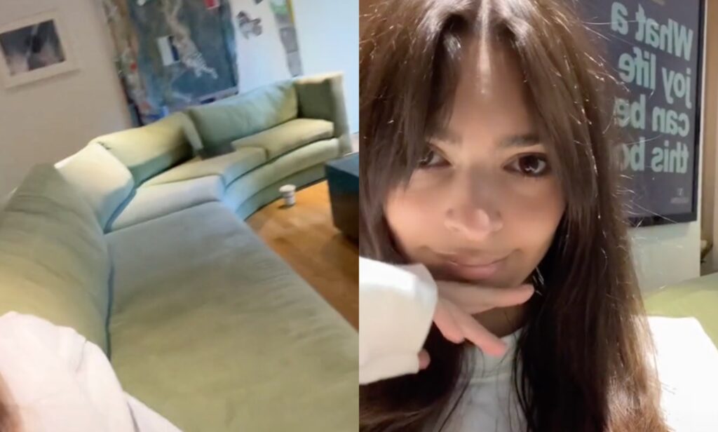 Emily Ratajkowski comes out as bisexual in TikTok. (TikTok_Emily Ratajkowski)