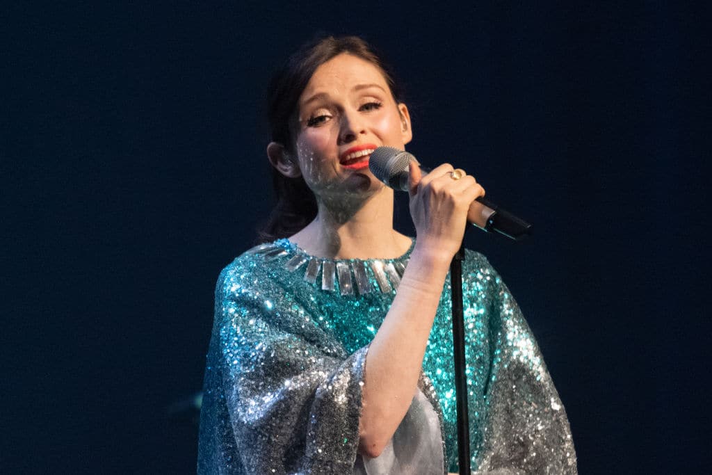 Sophie Ellis-Bextor performs on stage at Usher Hall on June 11, 2019 in Edinburgh, Scotland. 
