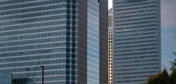 HSBC building in Canary Wharf