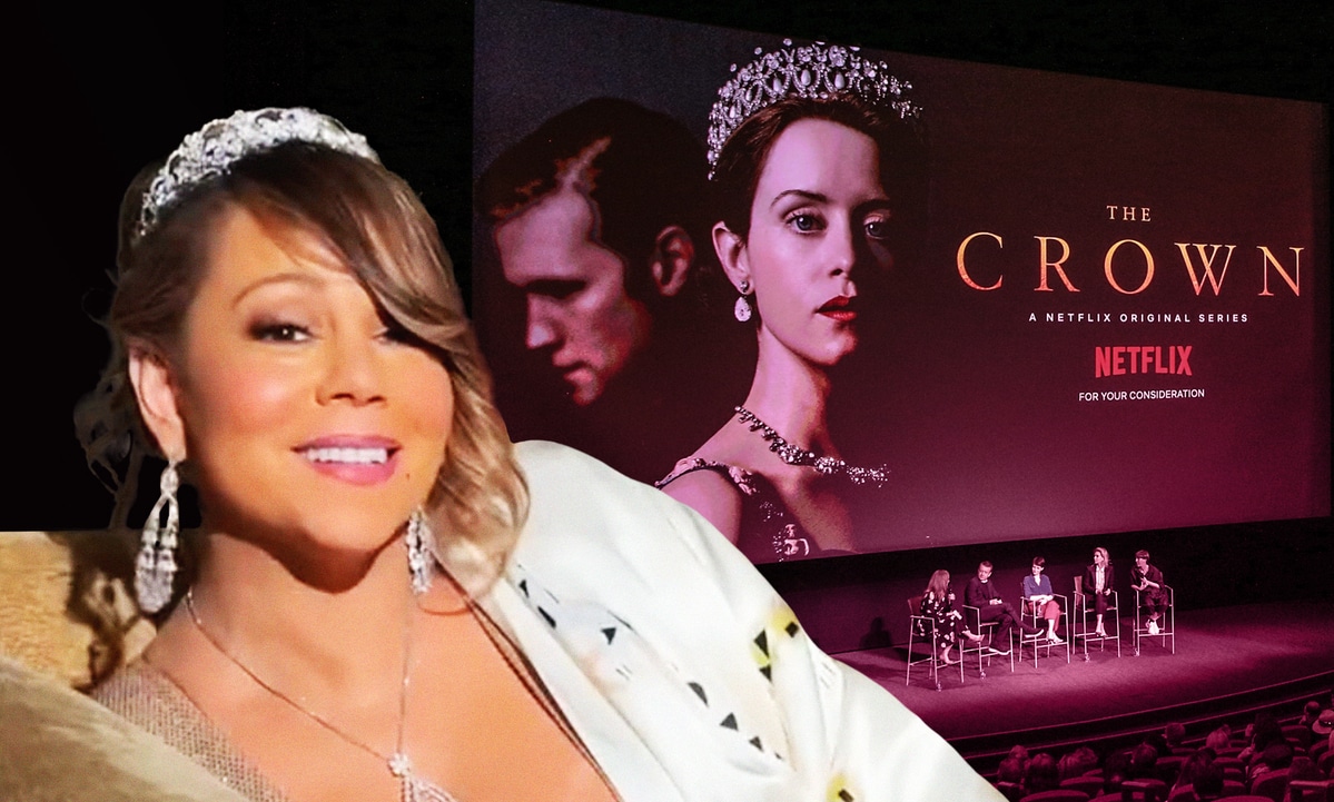 Mariah Carey Blowjob - Mariah Carey watches The Crown as her own song features