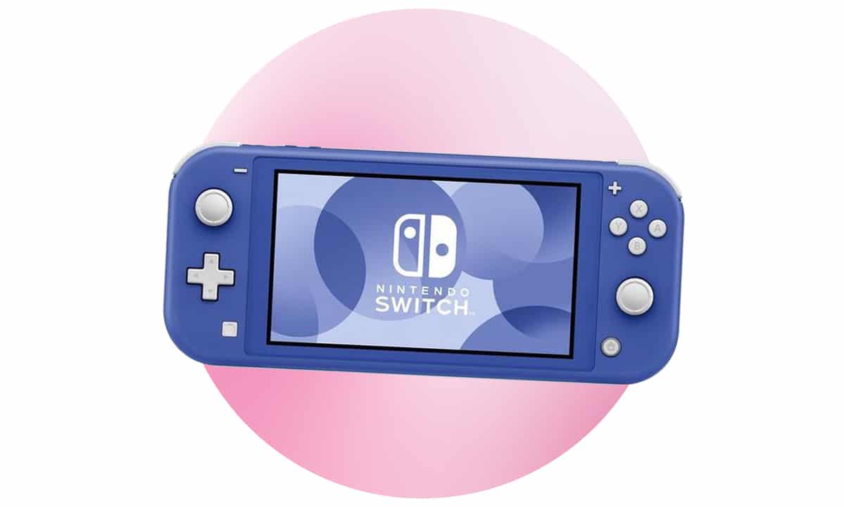 The blue Nintendo Switch Lite is expected to be popular this Christmas.