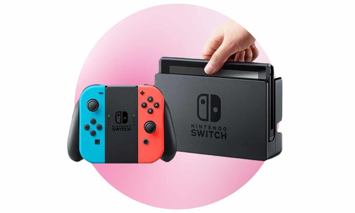 Nintendo switch neon black on sale friday