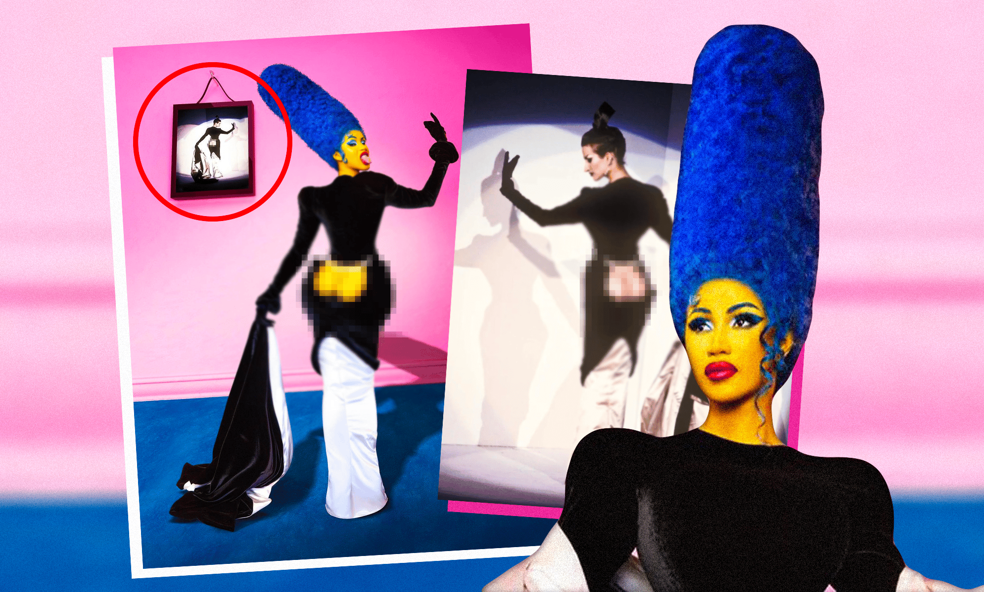 Cardi B Faces Lawsuit Over Marge Simpson Halloween Costume