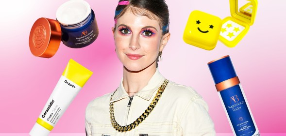 Paramore's Hayley Williams has revealed her tour skincare routine.