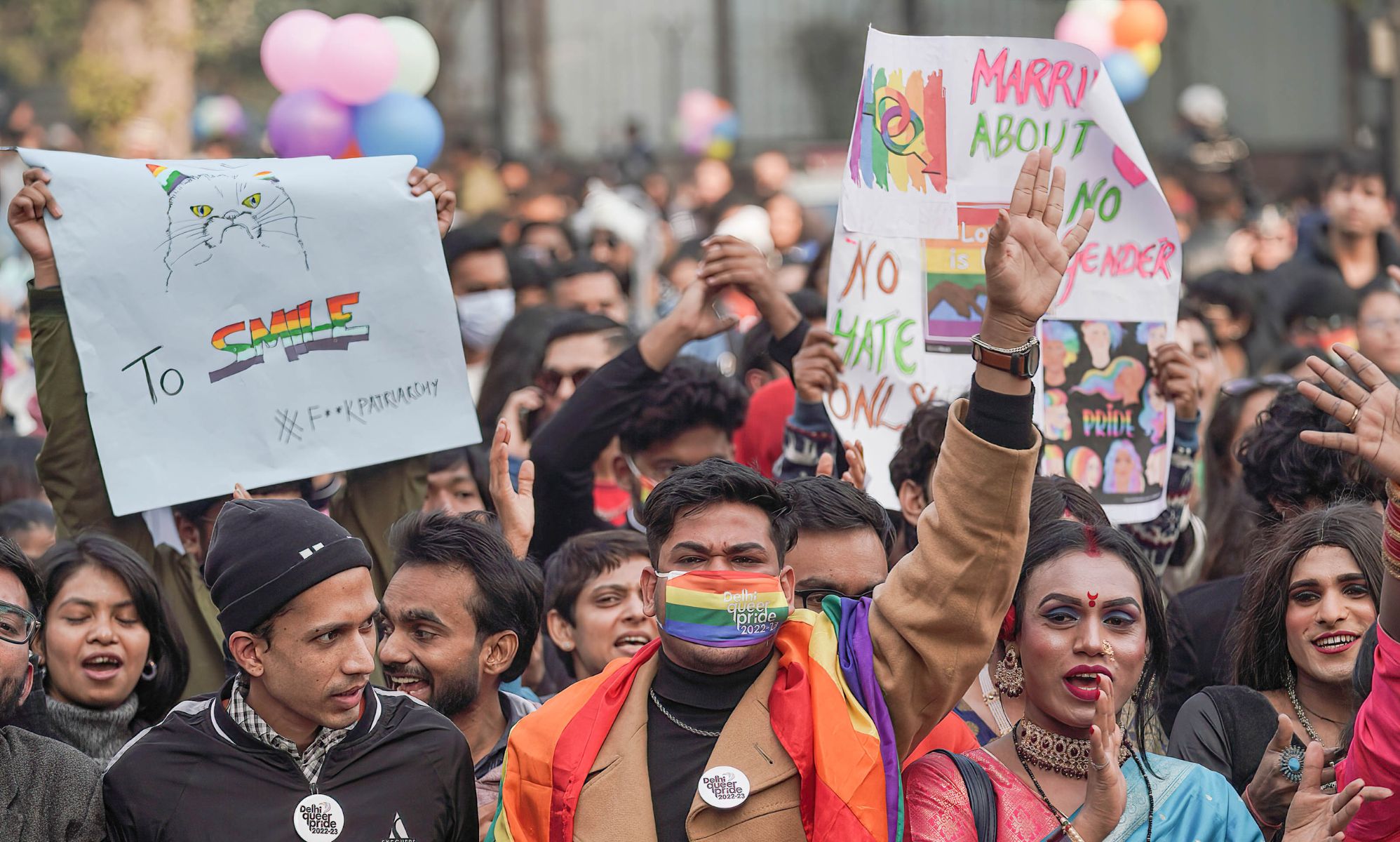 Thousands Take To Streets And March For Same Sex Marriage In New Delhi India Trendradars 