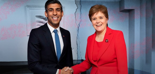 Rishi Sunak and Nicola Sturgeon