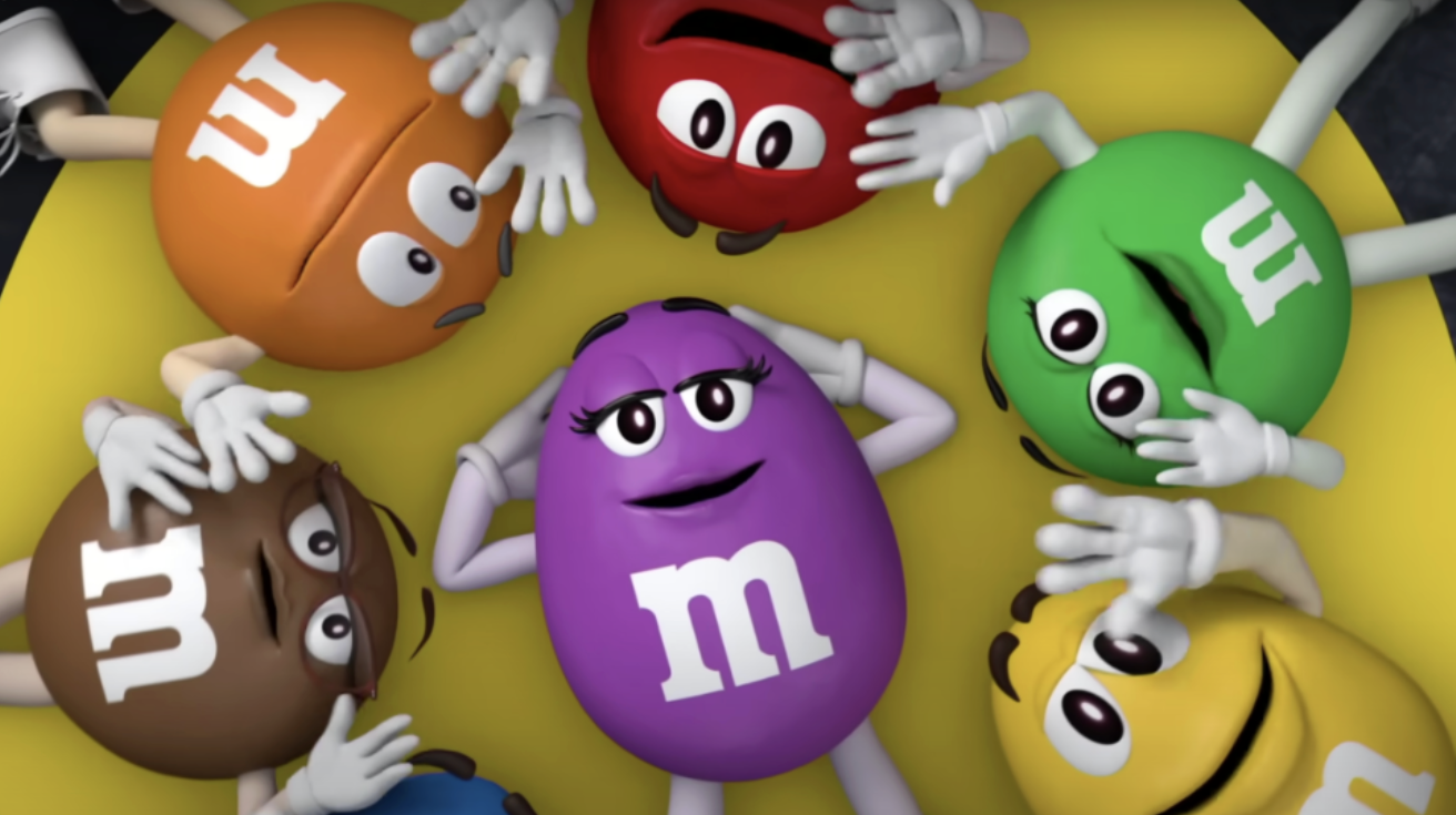 M&M's reveals new purple candy character, first in a decade