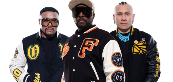 Black Eyed Peas in a promotional shot ahead of their headline performance at Brighton Pride 2023