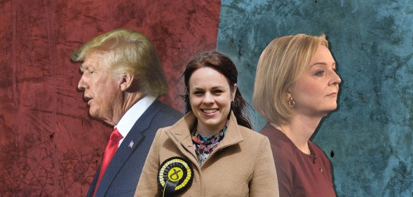 Donald Trump, Kate Forbes and Liz Truss