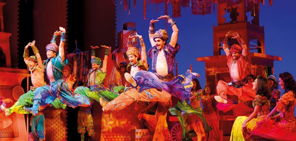 Aladdin the musical will tour the UK for the first time ever.