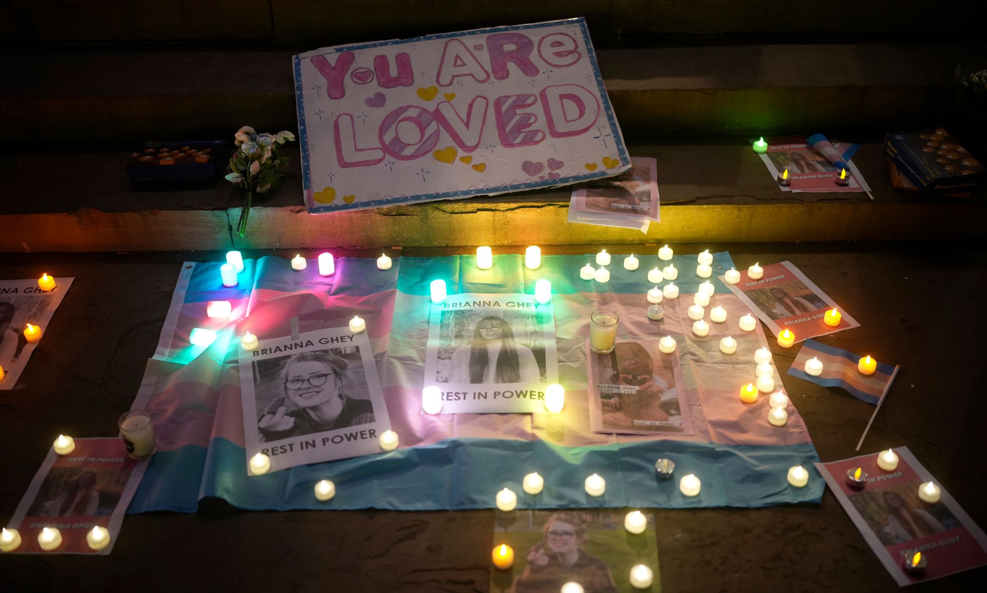 Brianna Ghey: Candle-lit Vigil Held In Trans Girl's Home Village