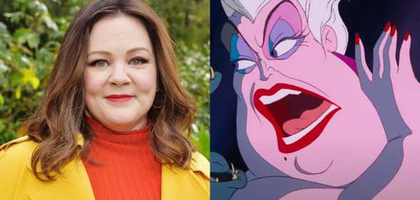 Melissa McCarthy's Ursula stole the show in The Little Mermaid's newest trailer (Getty/Disney)