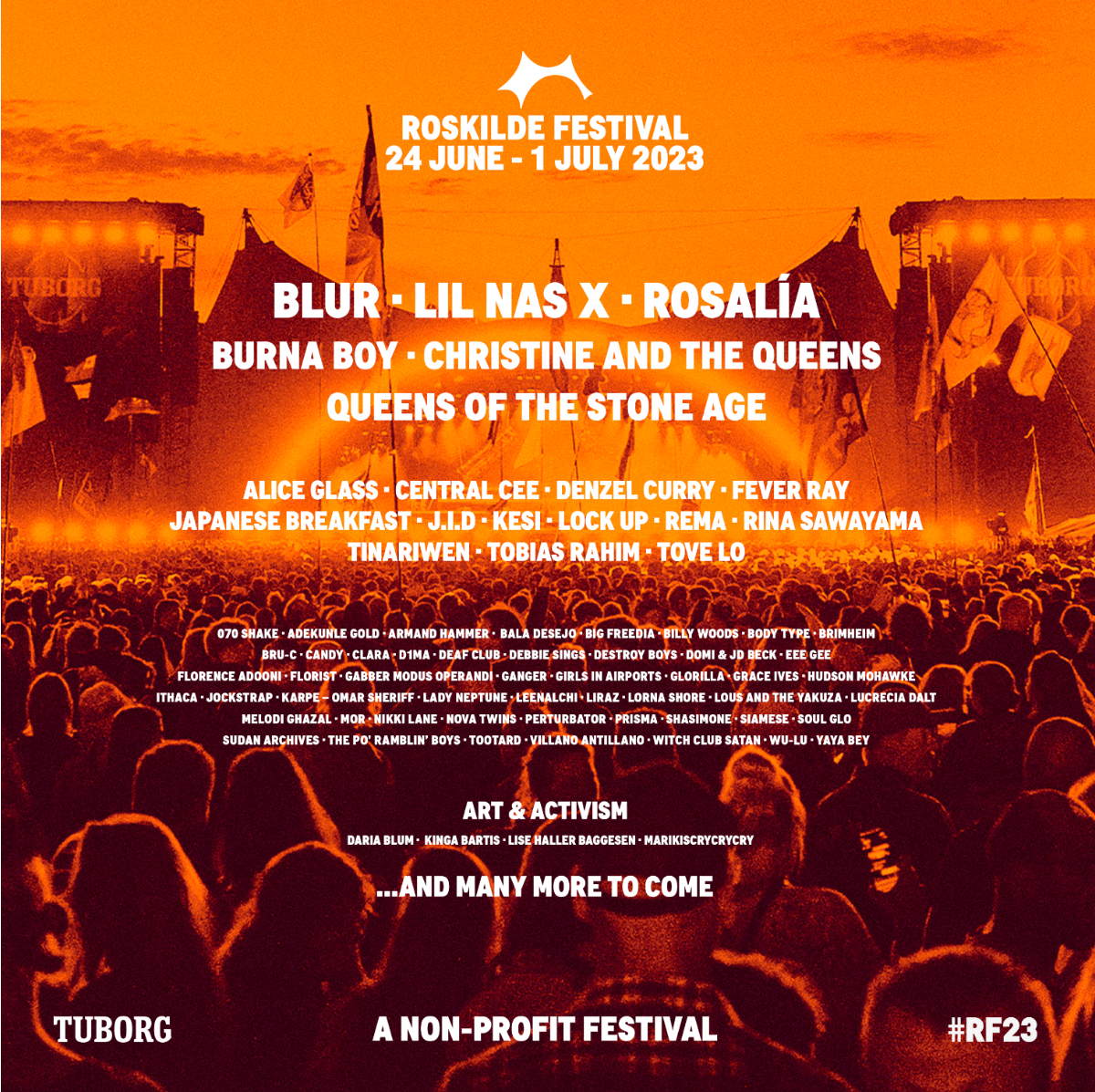 Roskilde Festival Adds Lil Nas X, Rosalía To Its 2023 Lineup