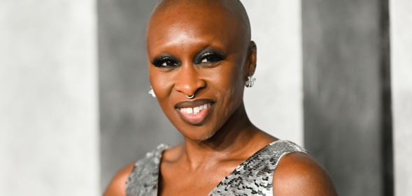 Cynthia Erivo during a red carpet event.