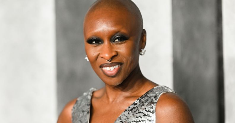 Cynthia Erivo during a red carpet event.