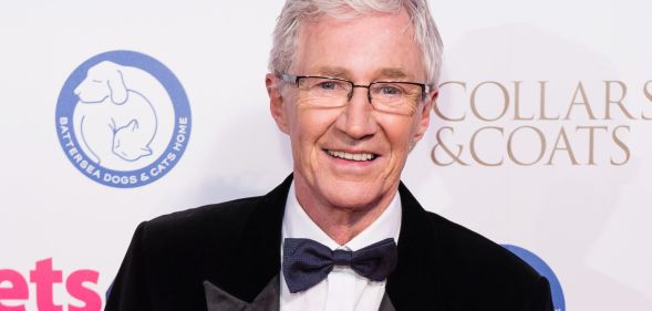 Paul O'Grady pictured at a red carpet event.