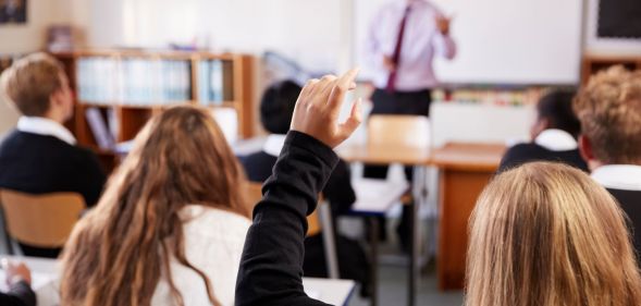 A classroom in the UK