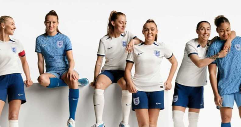 New England women's kit adds blue shorts over period concerns