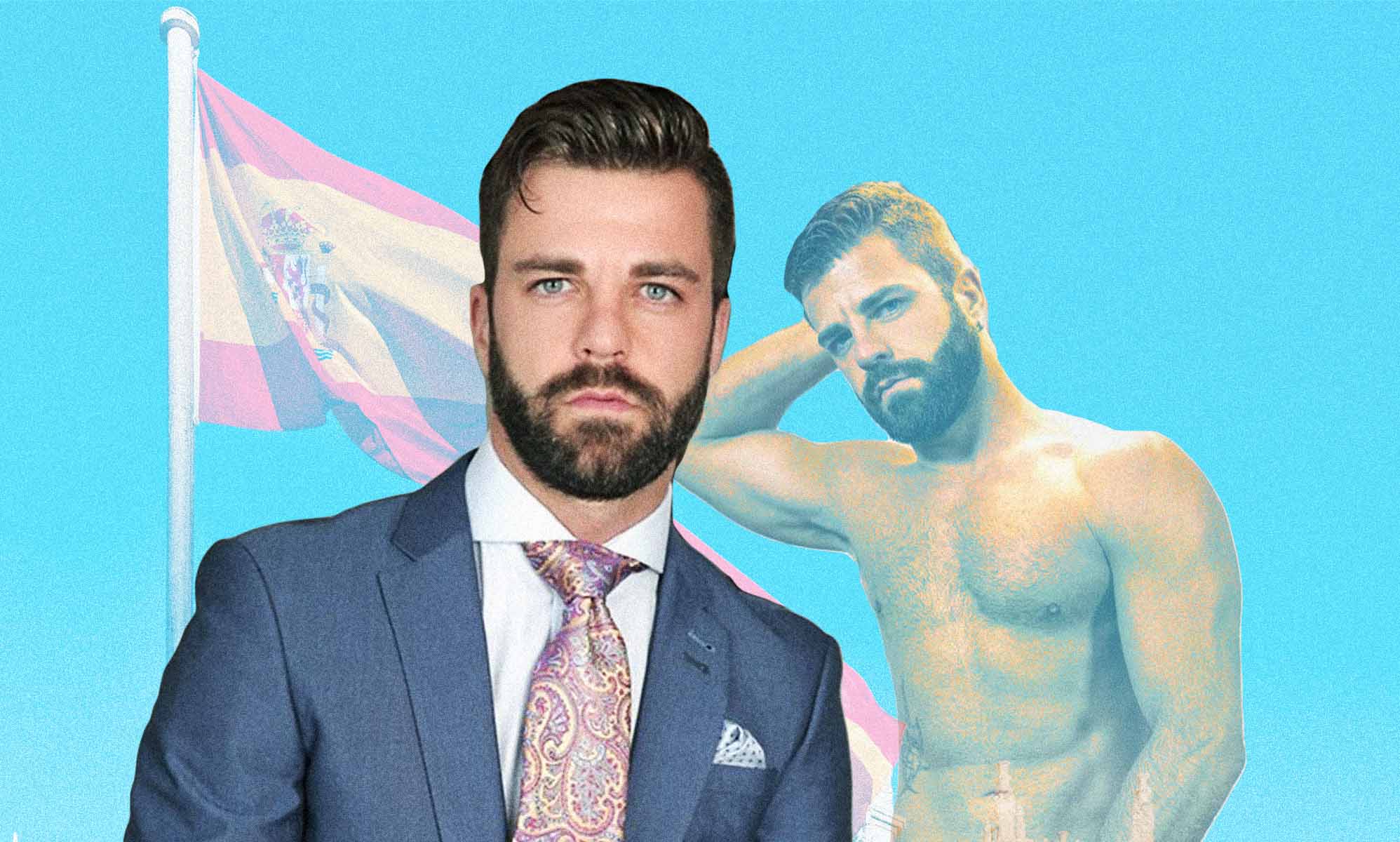 Forced Bisexual Party - Ex-gay porn star Antonio Moreno runs for mayor of Spanish town