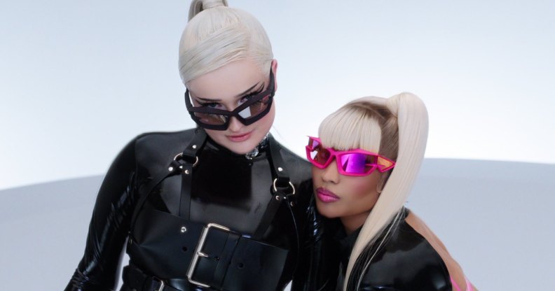 Kim Petras samples 90s dance classic on 'Alone' with Nicki Minaj