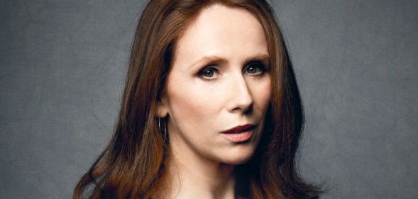 Catherine Tate is the official Eurovision 2023 spokesperson. (BBC)