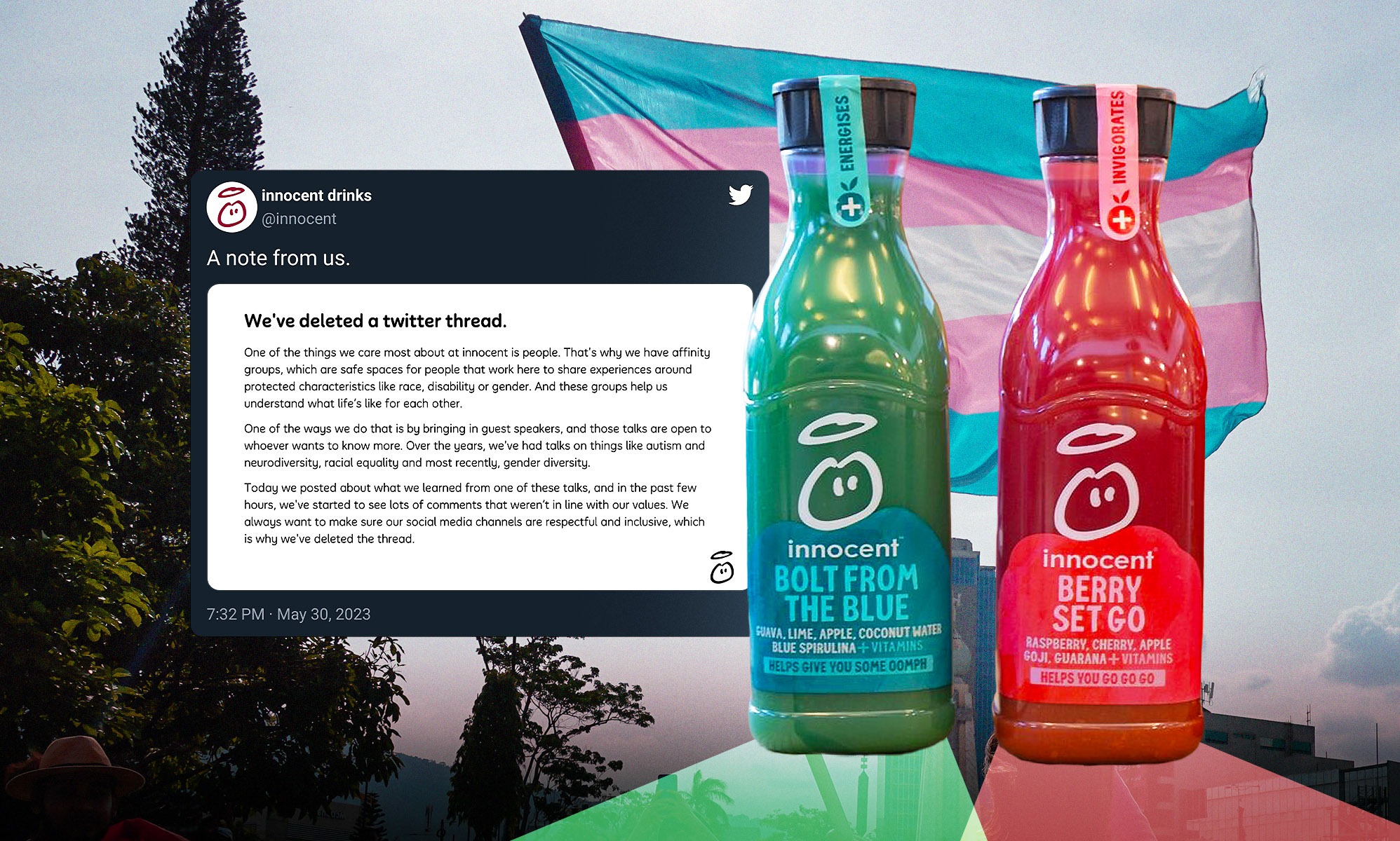 innocent drinks on X: New. Improved. Nice. We've improved the