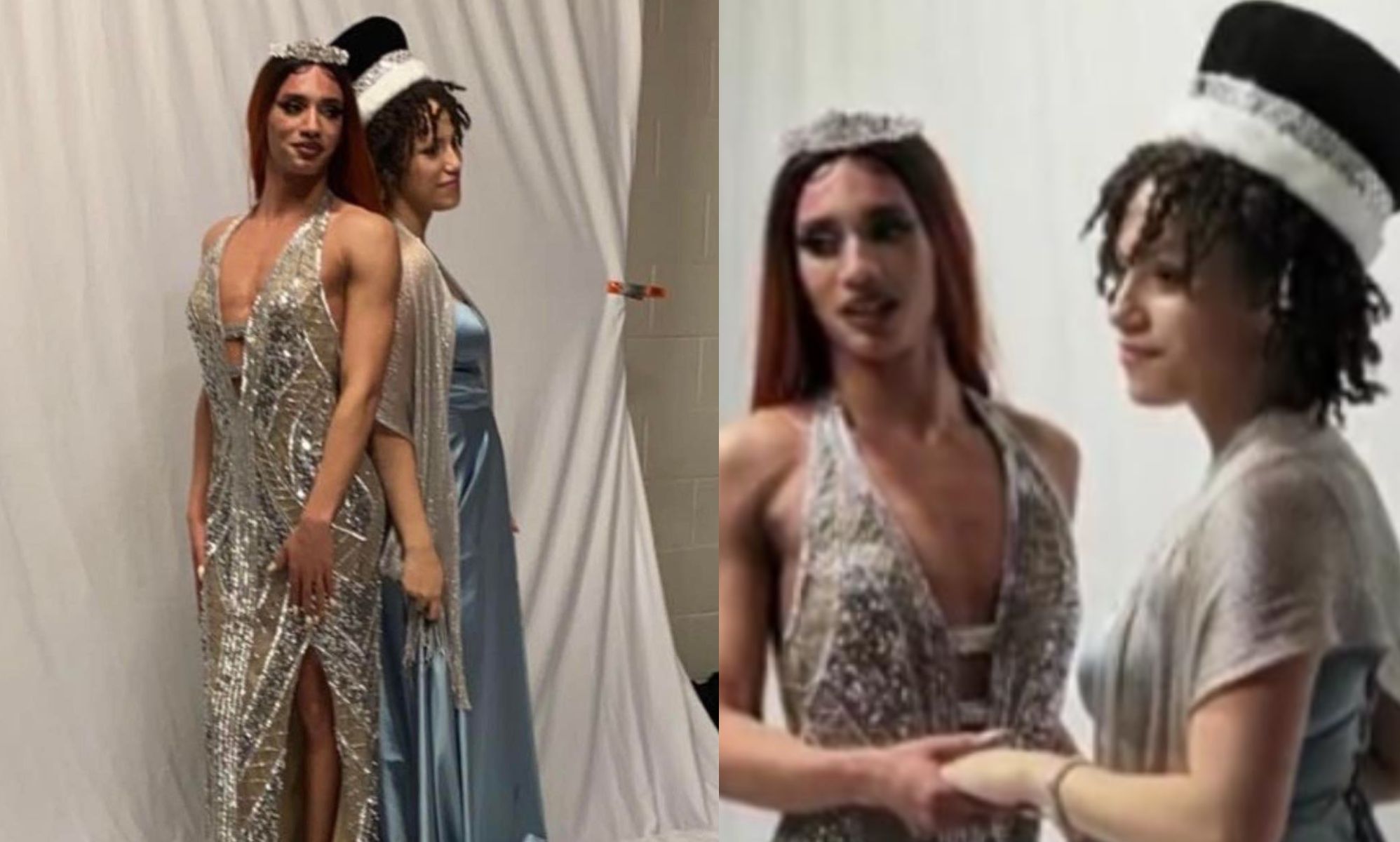 Man arrested over threats after queer students crowned prom king and queen