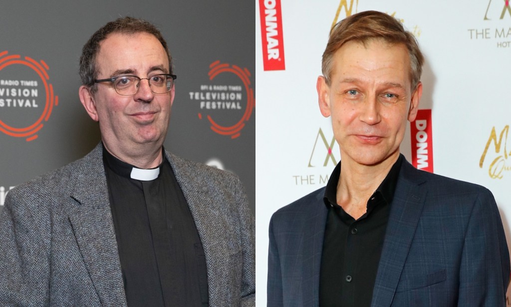 Richard Coles (L) and Richard Dickie Cant (R).