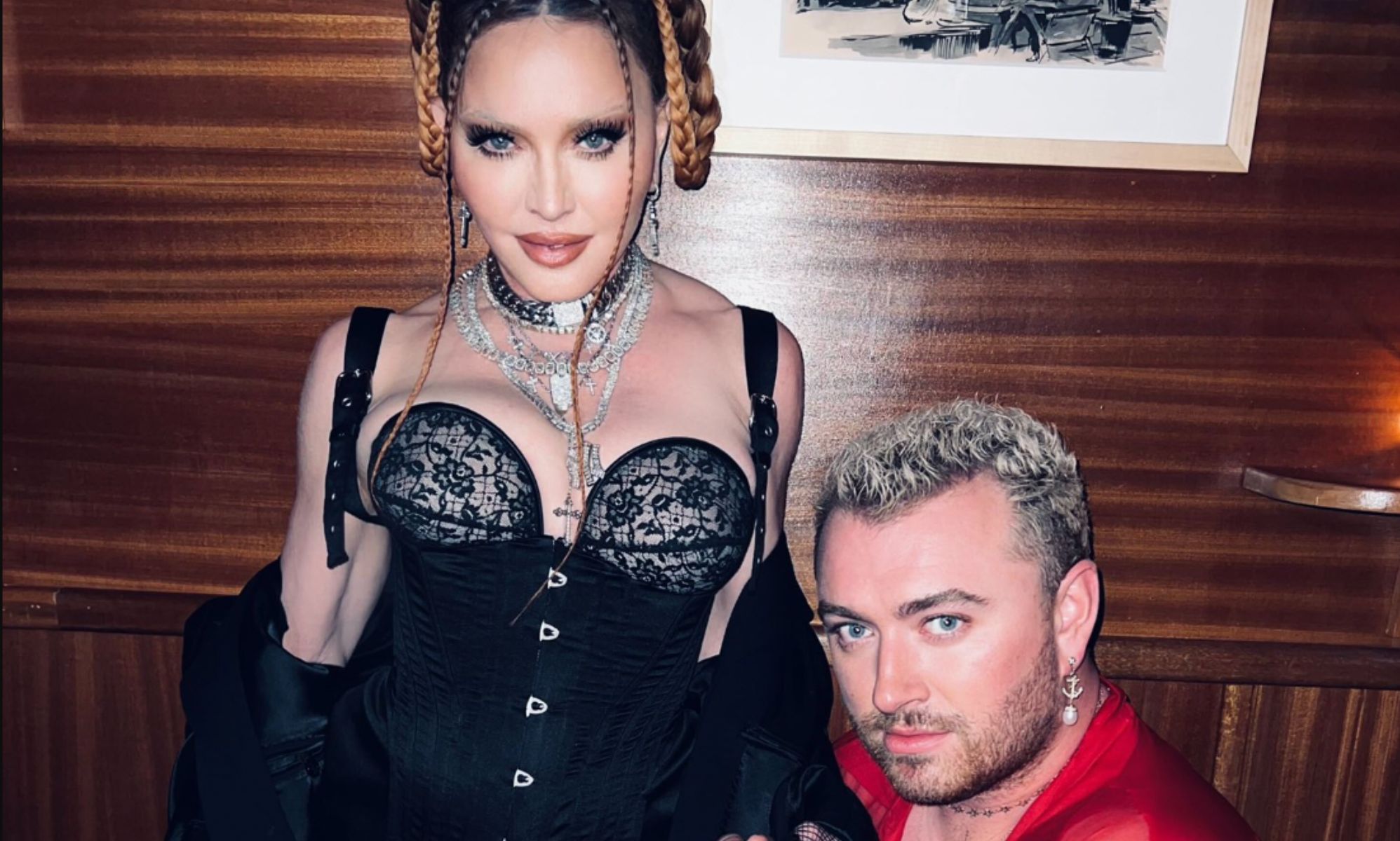 Ultimate LGBTQ icon Madonna teases secret Sam Smith collab