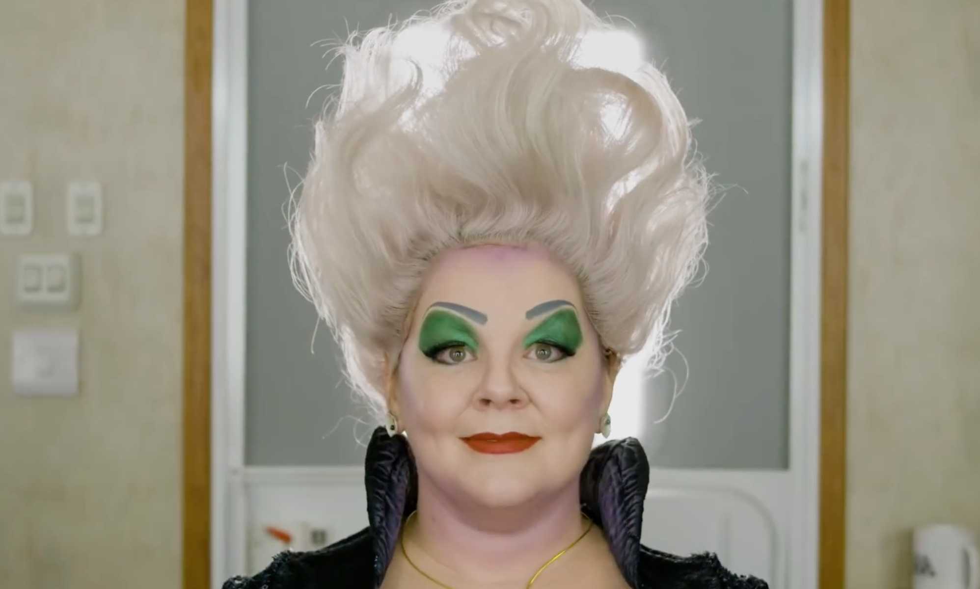 Melissa McCarthy's Ursula makeup routine sparks backlash PinkNews