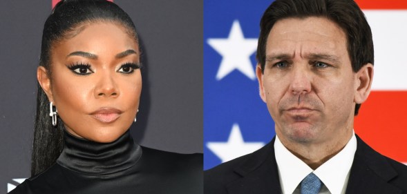 Gabrielle Union calls for people to 'vote out' Ron DeSantis.