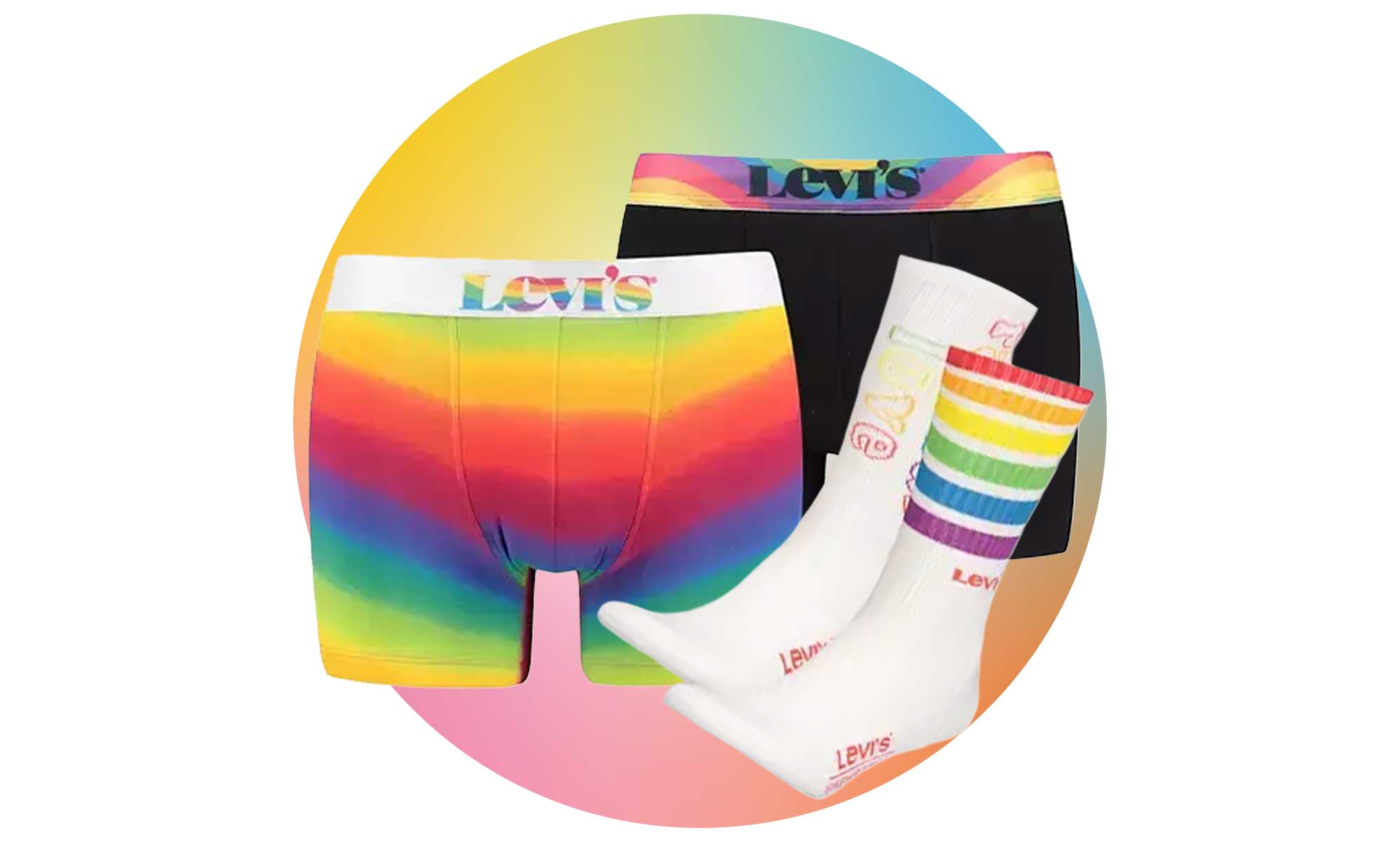 Levis rainbow outlet