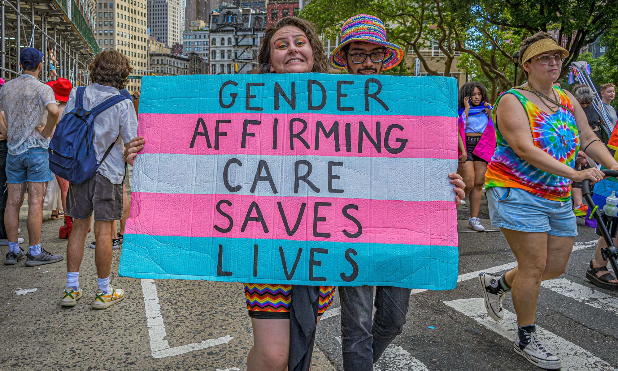 Cis people benefit from genderaffirming healthcare, not just trans folk