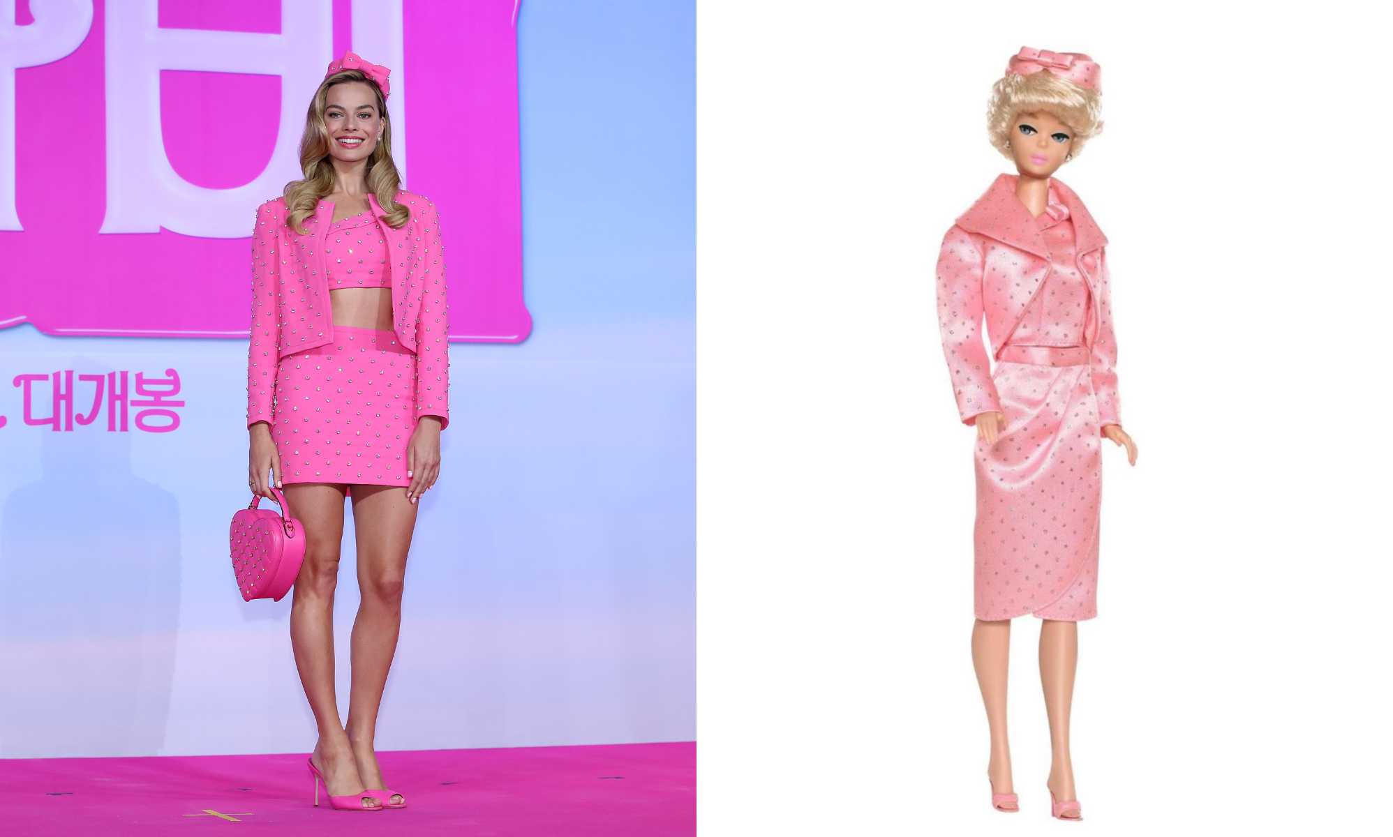 Every reference to 'Barbie' in Margot Robbie's press tour wardrobe