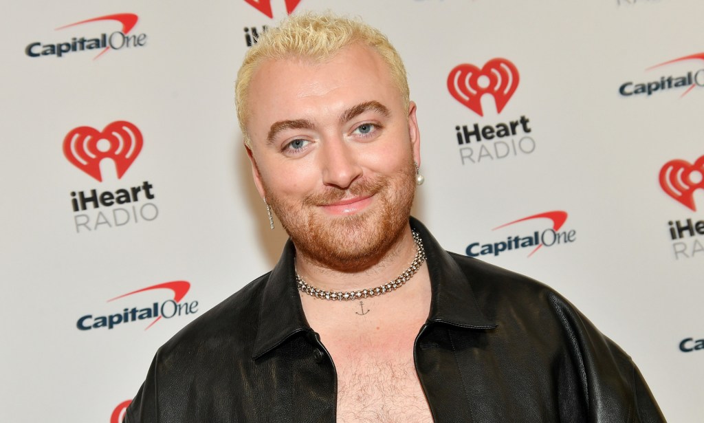 Sam Smith at iHeart Radio event.