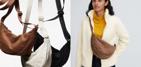 The new edition of the Uniqlo crossbody bag is perfect for the winter months.