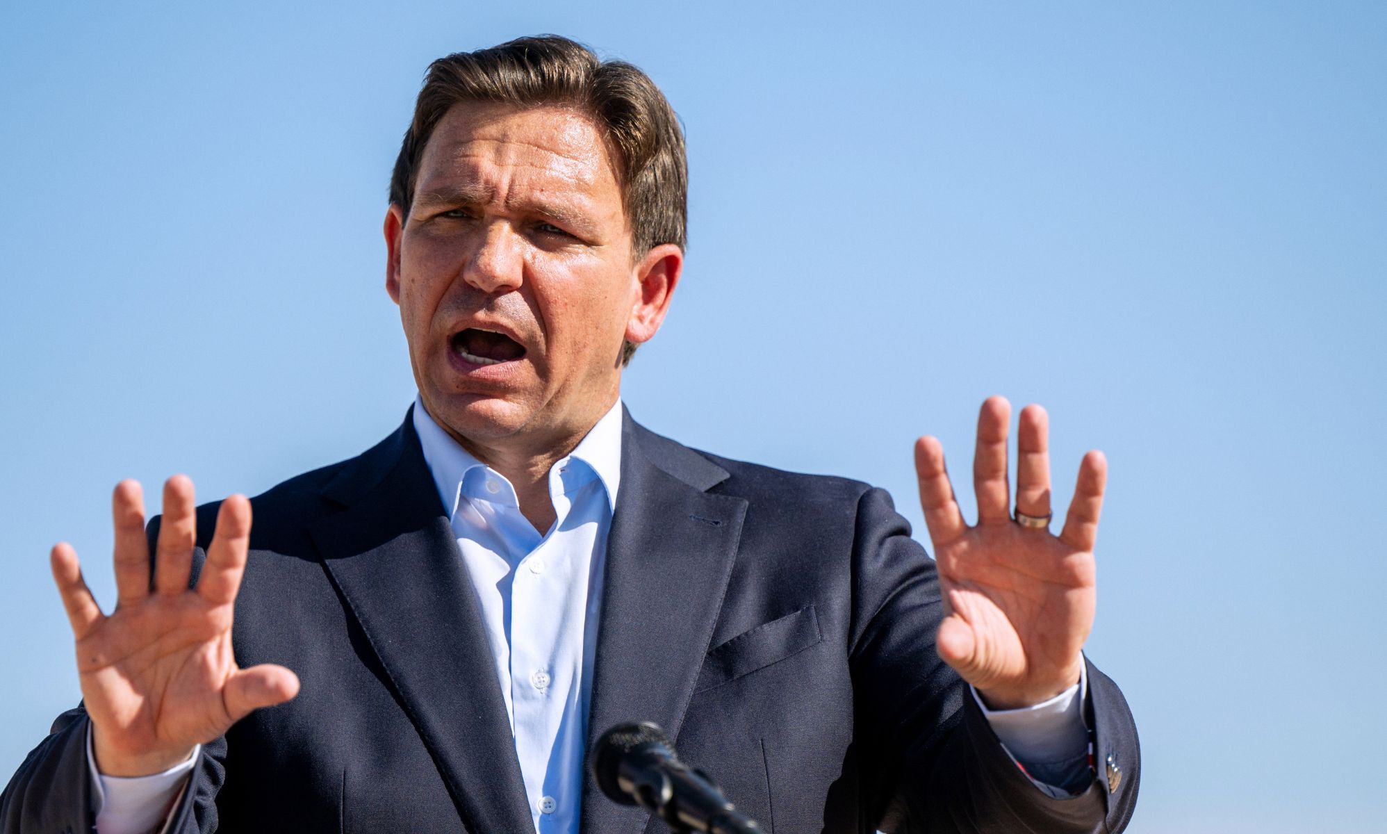 Ron DeSantis falls behind Trump in first Republican primary polls