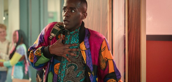 Ncuti Gatwa as Eric in Sex Education, which returns for season 4 on 21 September on Netflix.